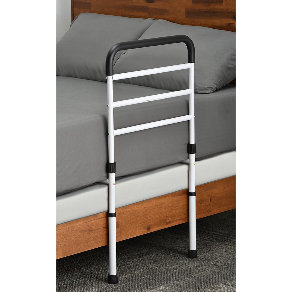 BED RAIL WITH LEGS ON BED